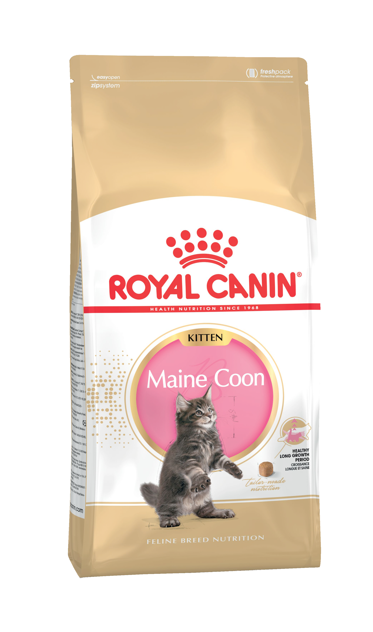 Корм Royal Canin Kitten Maine Coon для котят породы мейн-кун