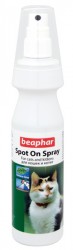 Натуральный спрей от блох и клещей для кошек и котят Beaphar (Беафар) Spot On Spray, 150 мл